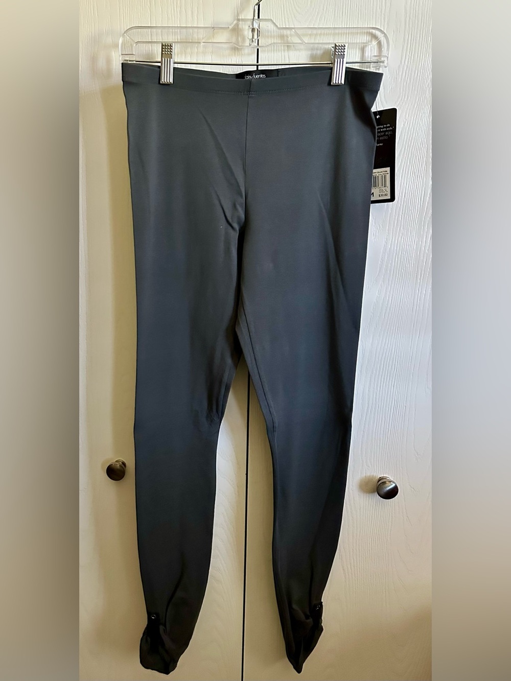 Daisy Fuentes Gray High-Rise Leggings